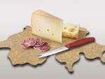 Набор Swiss Map: нож для овощей и сыра Swiss Classic 11 см + разделочная доска Epicurean VICTORINOX 6.7191.CH 2