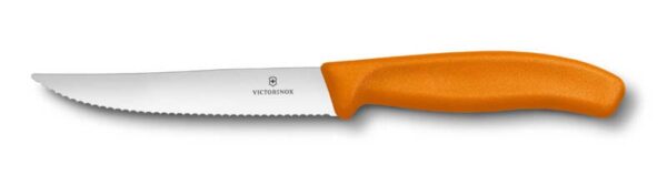 Нож для стейка пиццы VICTORINOX Swiss Classic Gourmet 6.7936.12L8, 12 см, с серрейторной заточкой