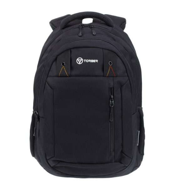 Школьный рюкзак CLASS X TORBER T5220-22-BLK-GRN 15,6”, 17 л, Черный
