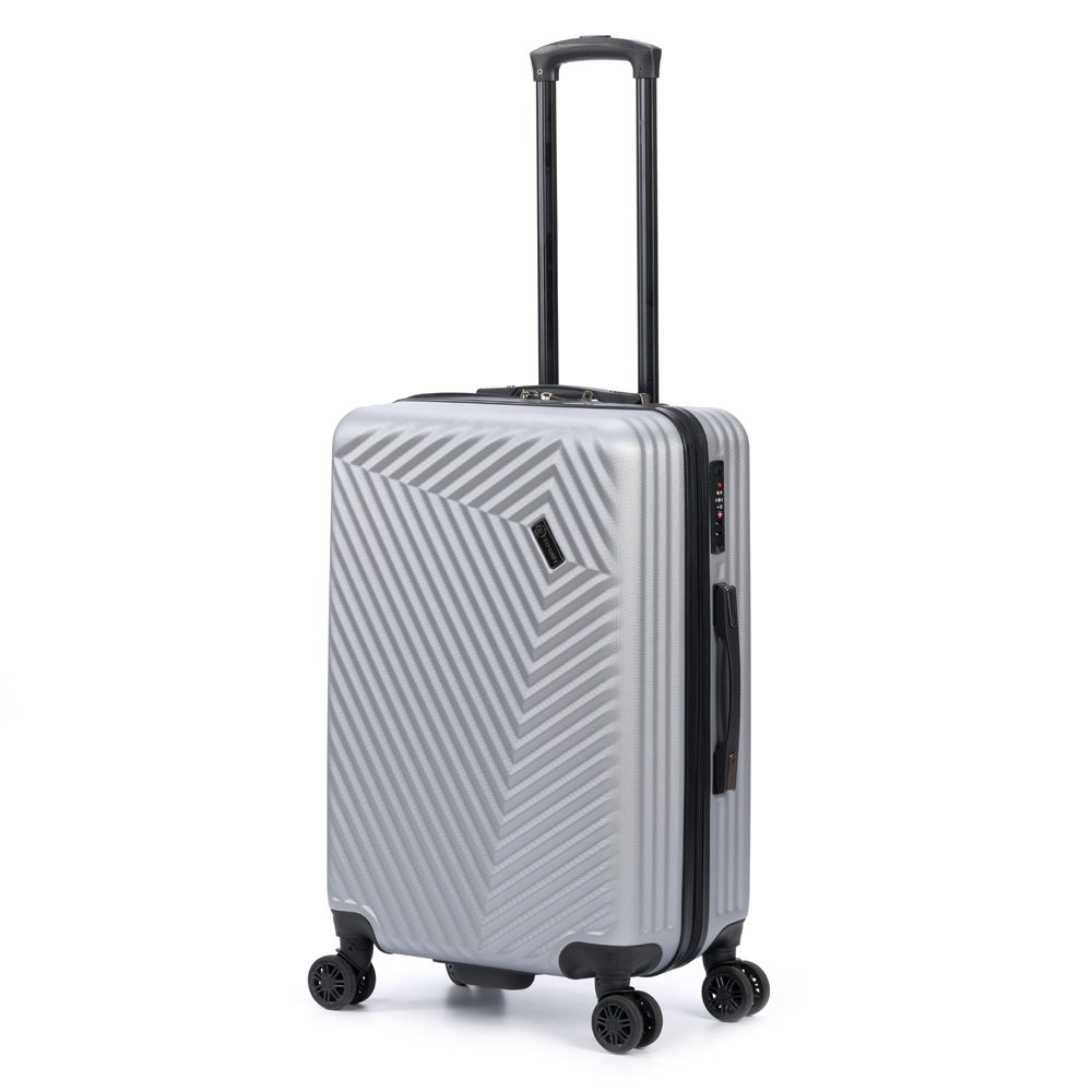 T1919M-Silver Чемодан TORBER Lama T1919M-Silver, M - 1