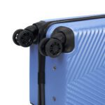 Чемодан TORBER Lama T1919S-Blue, S - 4