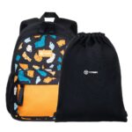 Мини-рюкзак TORBER CLASS X Mini T1801-23-Bl-Y, 10 л, Черный + Мешок для сменной обуви в подарок!