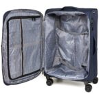 Чемодан TORBER Brosno T1901M-Blue, M 2