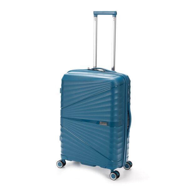 Чемодан TORBER Nevo T2207M-Blue, M